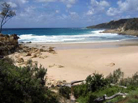 Honeymoon Bay Moreton Island